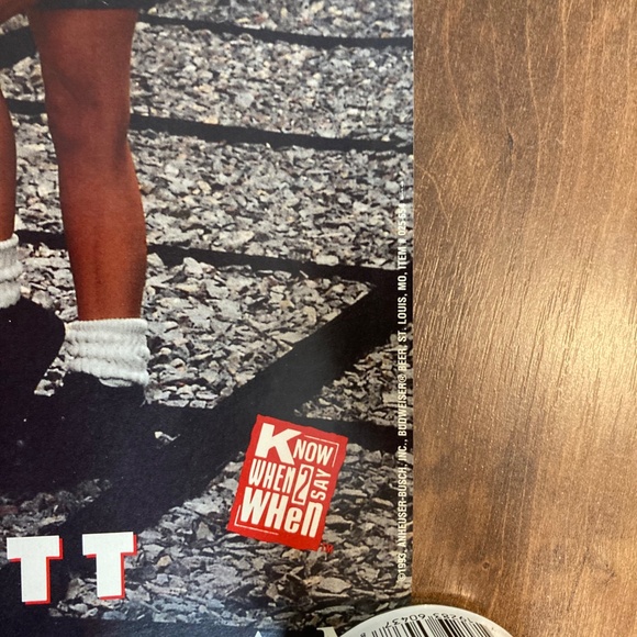 Vintage 90's Bill Elliot Nascar poster - Picture 3 of 6